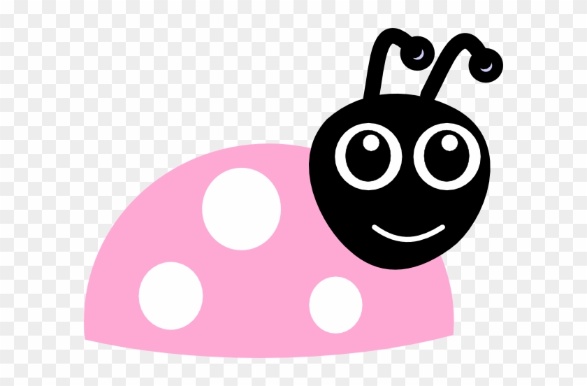 Pink Ladybug Clip Art At Clker Com Vector Clip Art - Ladybug White And Black Clipart #8337