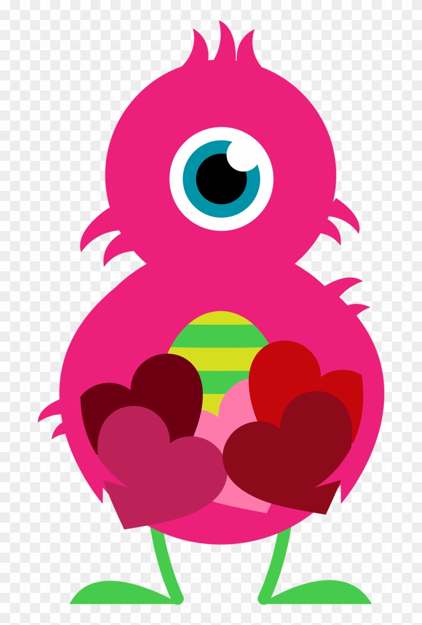 Clipart Valentine Valentine Clip Art For Kids - Yellow Pink And Purple #8517
