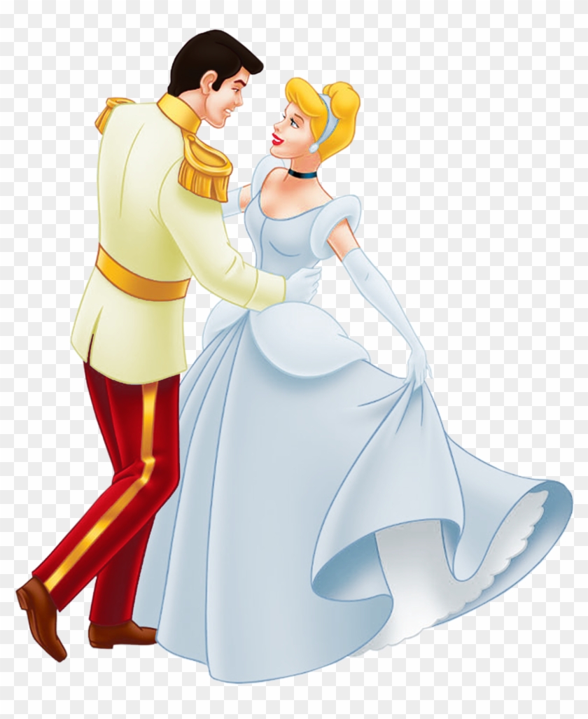 Cinderella Wedding Clipart - Cinderella And Prince Charming #8832