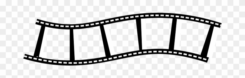 Film Strip Reel Blank Black Photography Mo - Film Strip Clip Art #8962