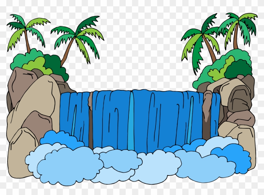 Png, With Transparency - Air Terjun Clip Art #9681