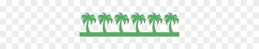 Craftwell - Palm Tree Border Clip Art #9726