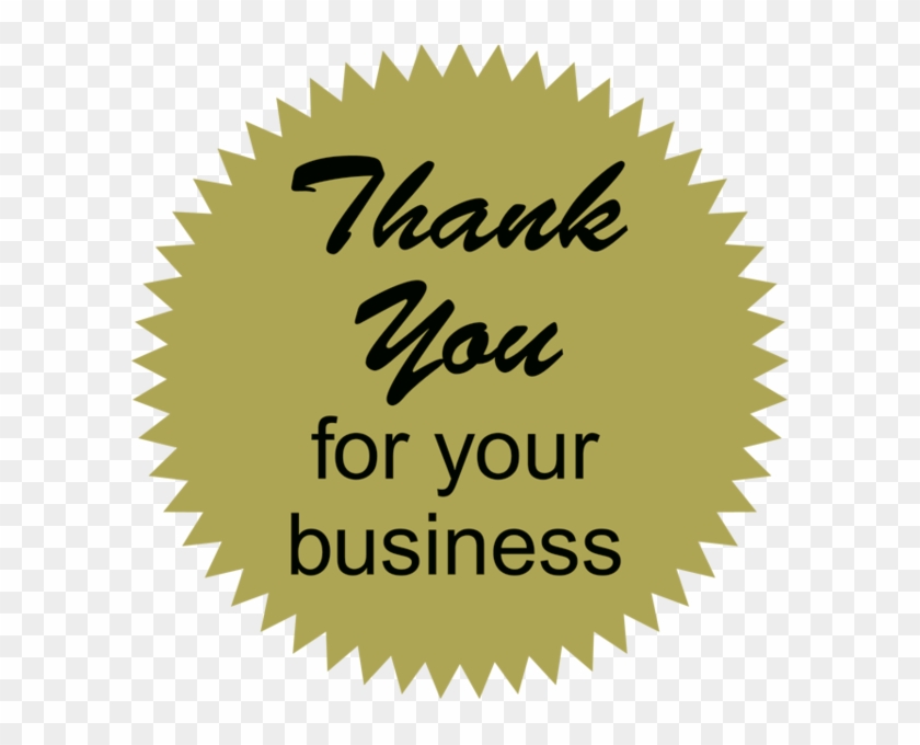 Innovation Clipart Thank You For Your Business Collection - Billing Collection Labels, Thank You! - Fl Chartreuse, #10146