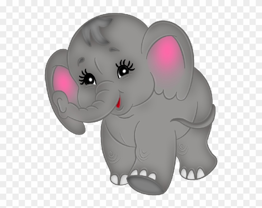 Baby Elephant Clipart - Cute Baby Elephants Clipart #10220