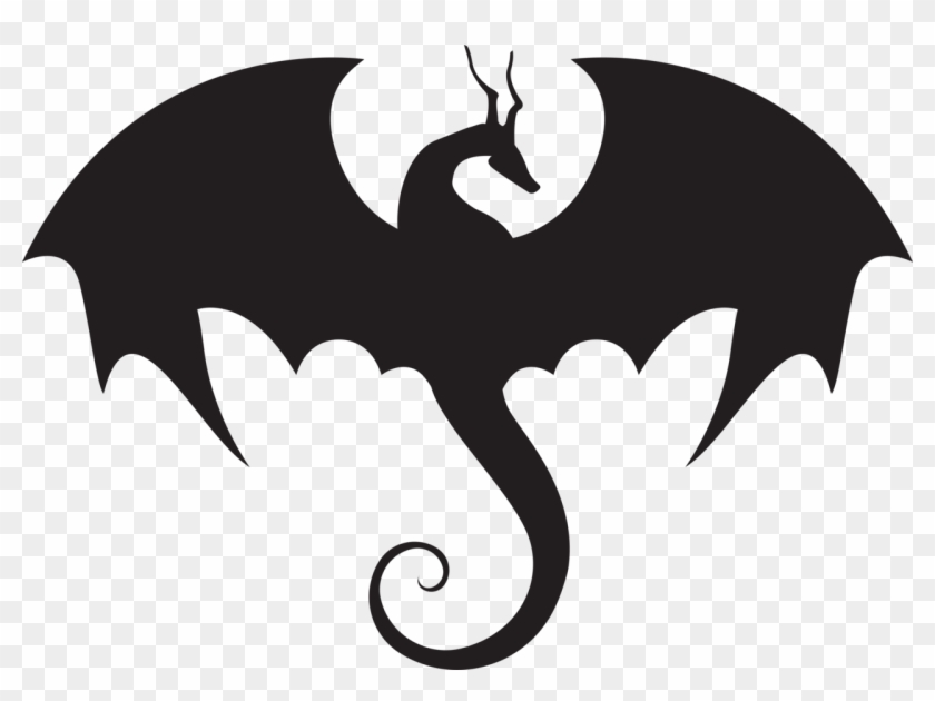 Dragon Clipart Silhouette - Dragon Silhouette #10586