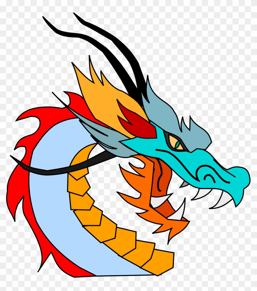 Open - Clipart Dragon #10632