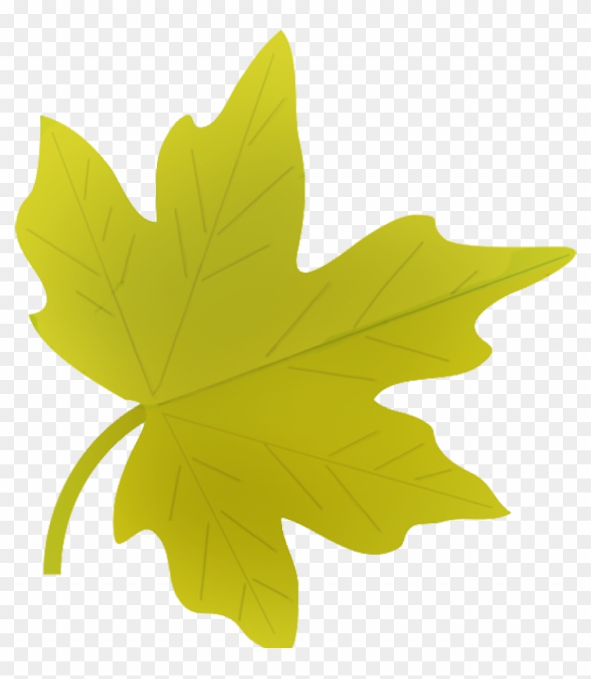 Autumn Leaves Clipart Fall Leaves Clip Art Beautiful - Green Autumn Leaves Png #10636