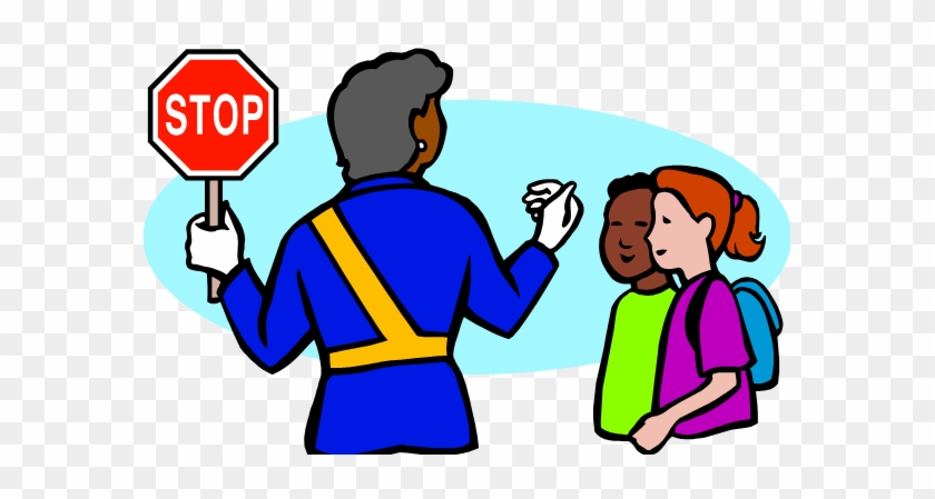 School Crossing Guard Clip Art - Crossing Guard Clip Art #10681