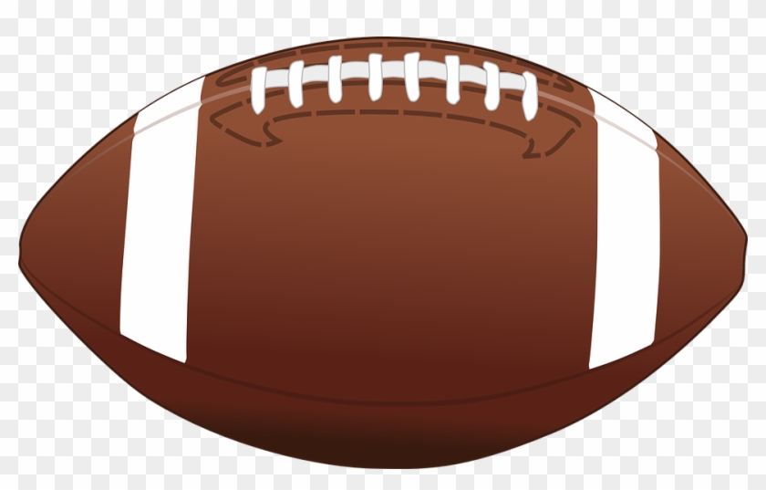 American Football Clipart - American Football Ball Vector #10710