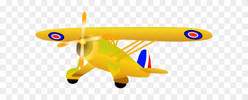 Propel Plane Clip Art At Clker Com Vector Online Airplane - Airplane #10732