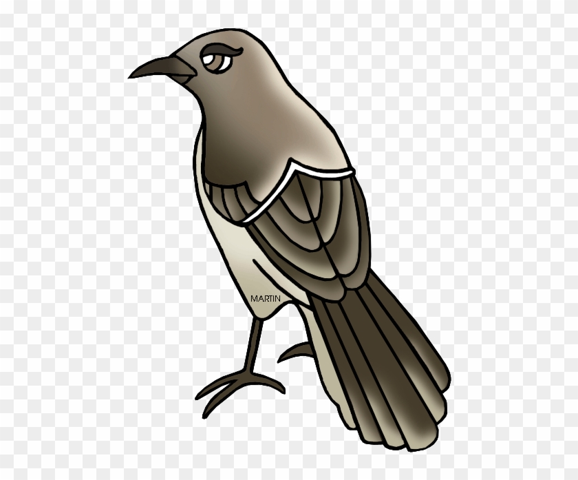 Free Vector Mockingbird Clip Art Clipart - Mockingbird Clipart #11186