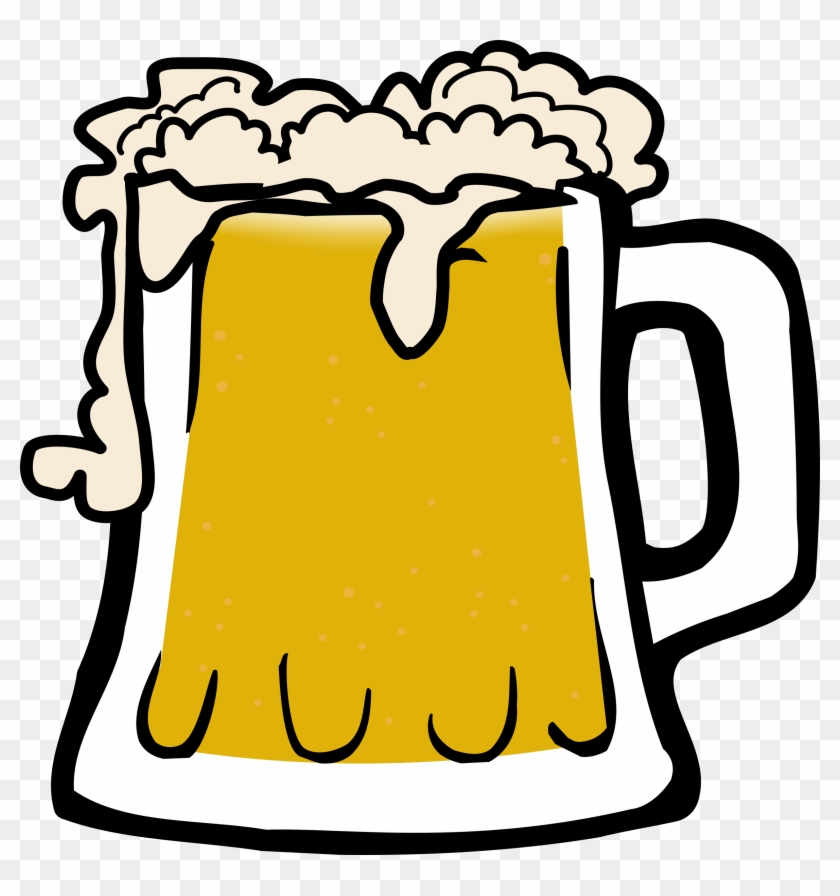 Big Image - Cartoon Beer Mug #11589