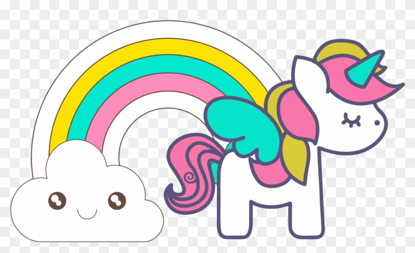Unicorn Clipart 005 - Marcapáginas Unicornio Para Imprimir #11971