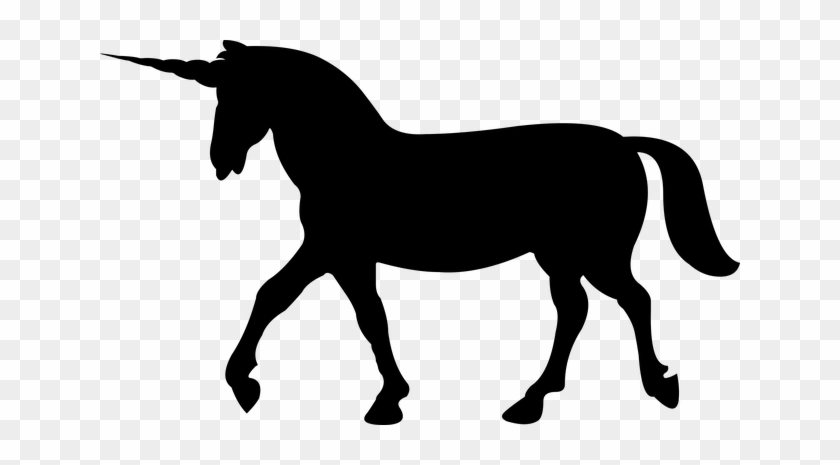 Animal Books Creature Equine Fantasy Ficti - Silhouette Unicorn #11990