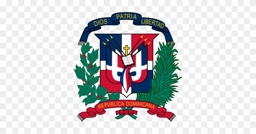 Clip Arts Related To - Dominican Republic Coat Of Arms #12044