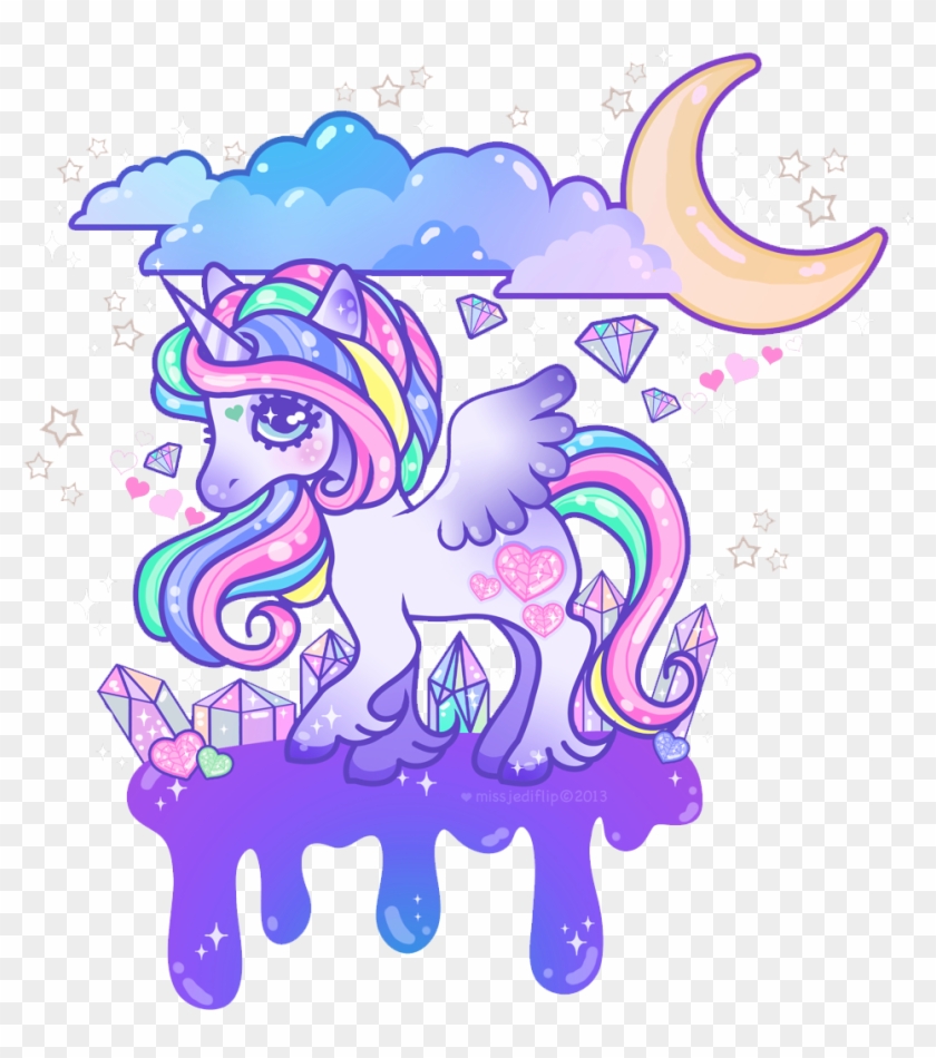 Art Illustrations - Fondos De Pantalla Kawaii De Unicornio #12205