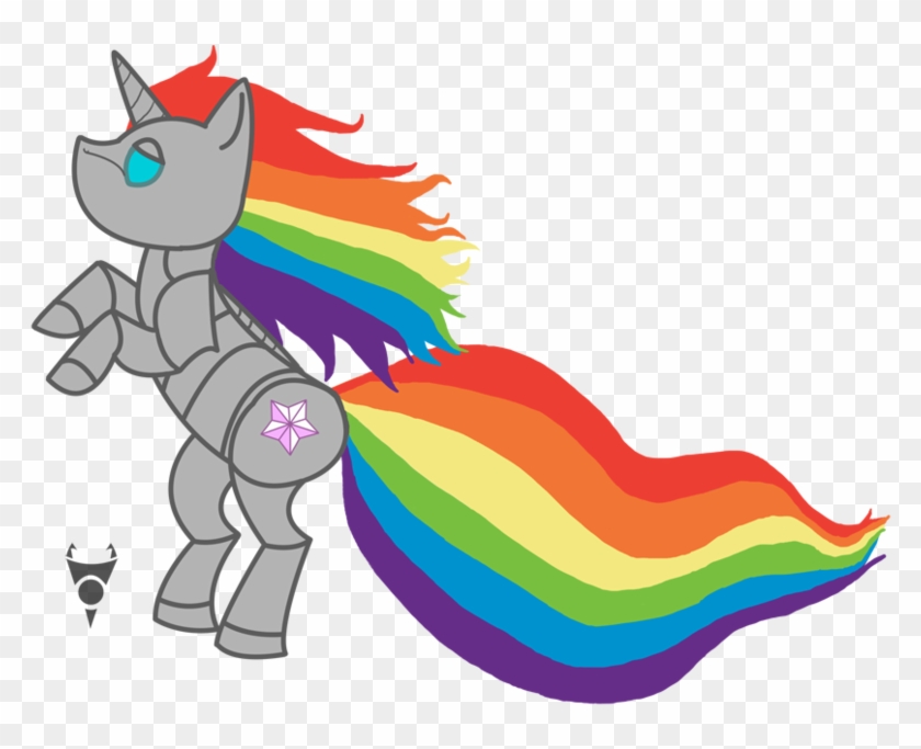 Robot Unicorn Pony By Tombstone On Clipart Library - Robot Unicorn Attack #12260