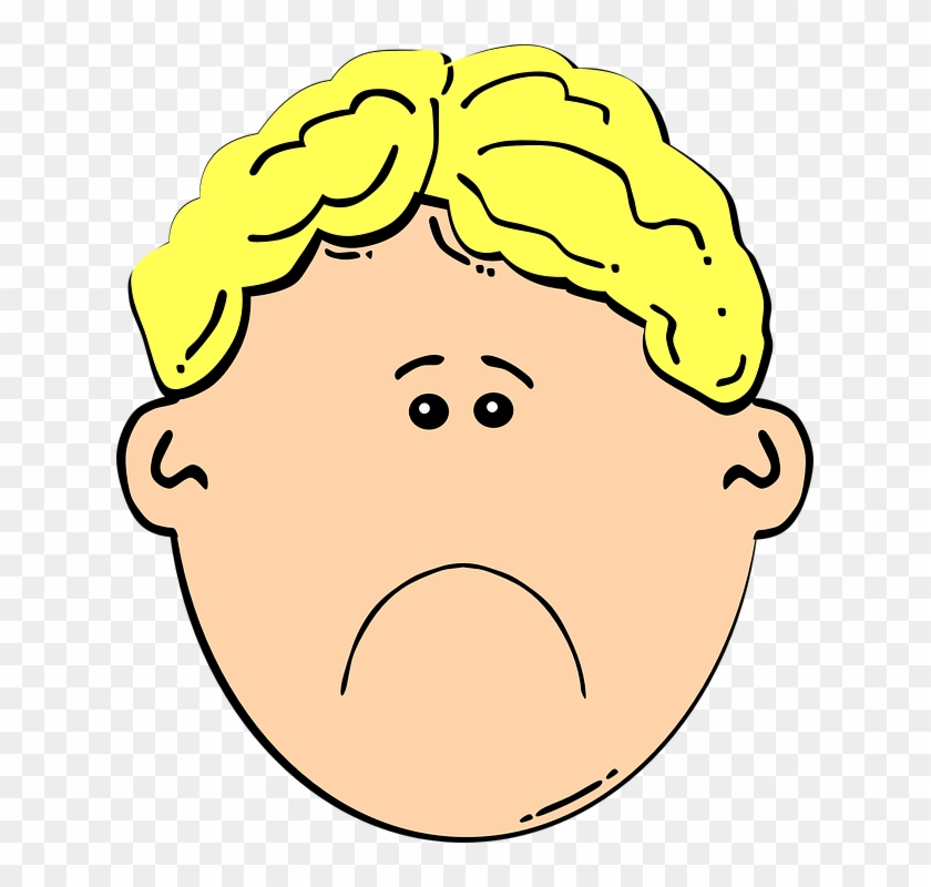 Smiling Boy Clip Art At Clipartimage - Cartoon Face With Mustache #12779