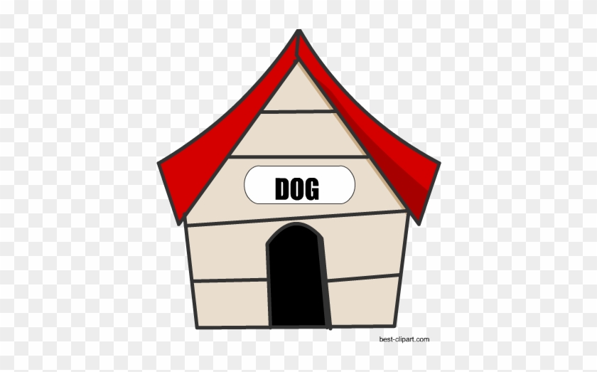 Free Dog House Clip Art Image - House #12998