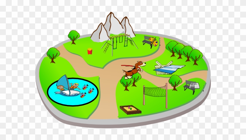 Park Clip Art Free Clipart Images - Clipart Of A Park #13515
