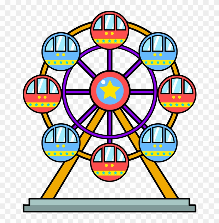 Park Free To Use Clipart - نقاشی چرخ و فلک #13526