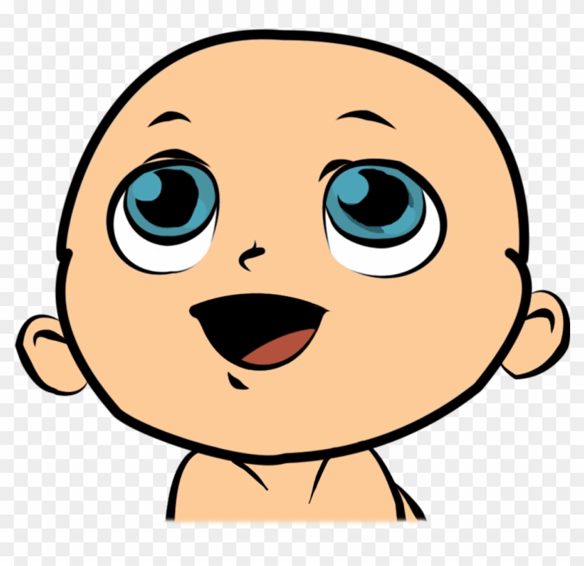 Gnat - Clipart - Cute Baby Face Clipart #13784