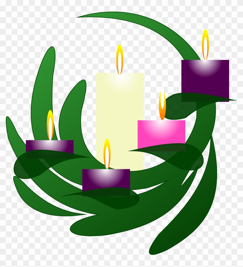 Clipart Advent Wreath Christmas Eve - Third Sunday Of Advent Clipart #13965