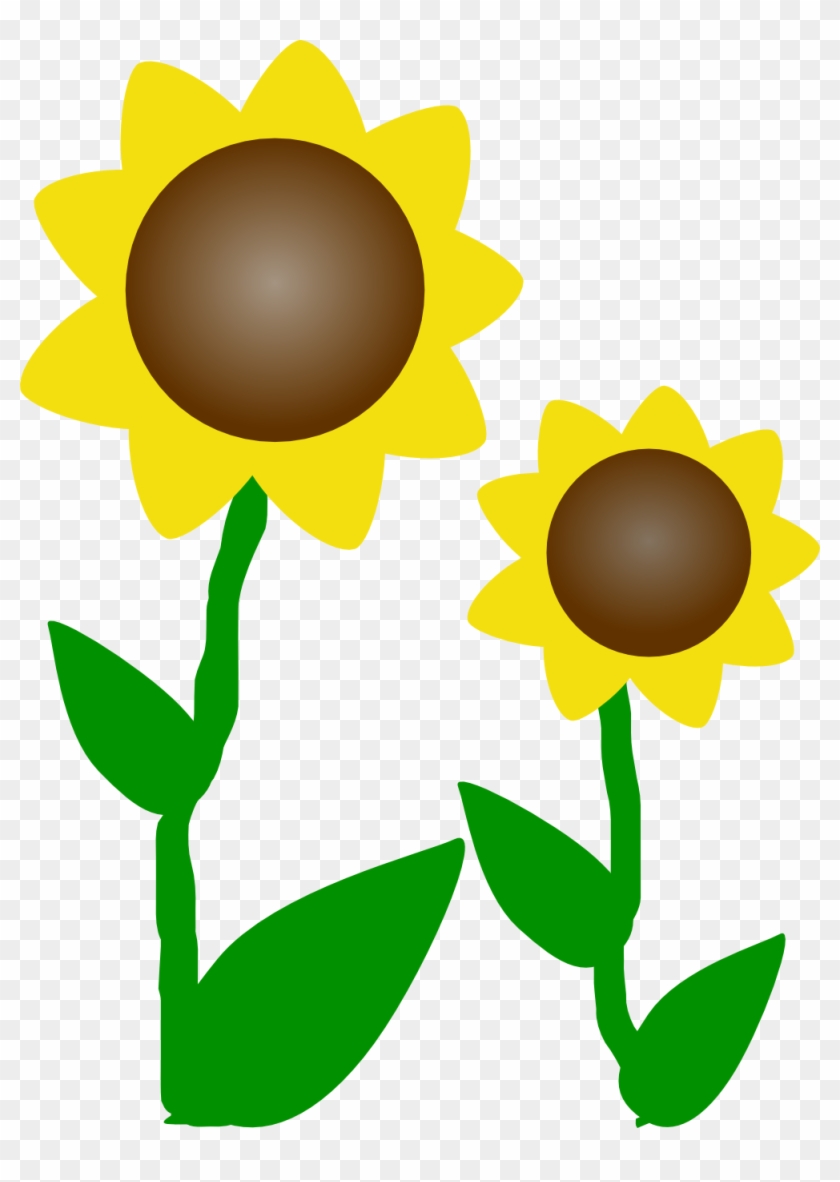 Sunflower Clip Art Clipart - Sunflowers Clip Art #14056