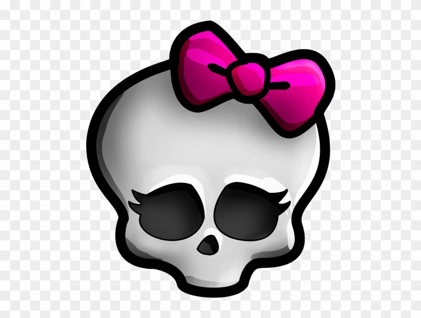 Skull Clipart Monster High - Monster High Skull Png #14130