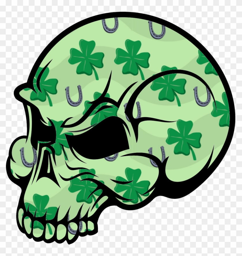 Irish Skull Image - Flaming Skull Drawing #14456