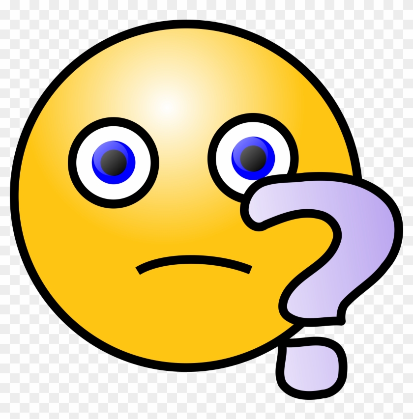 Clipart Emoticons Question Face - Question Face Emoticon #15288