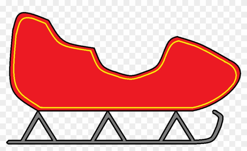 Sleigh Clipart - Sleigh Cartoon No Background #15506
