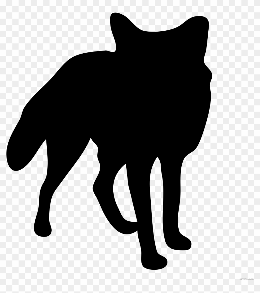 Fox - Clipart - Fox Silhouette No Background #15591