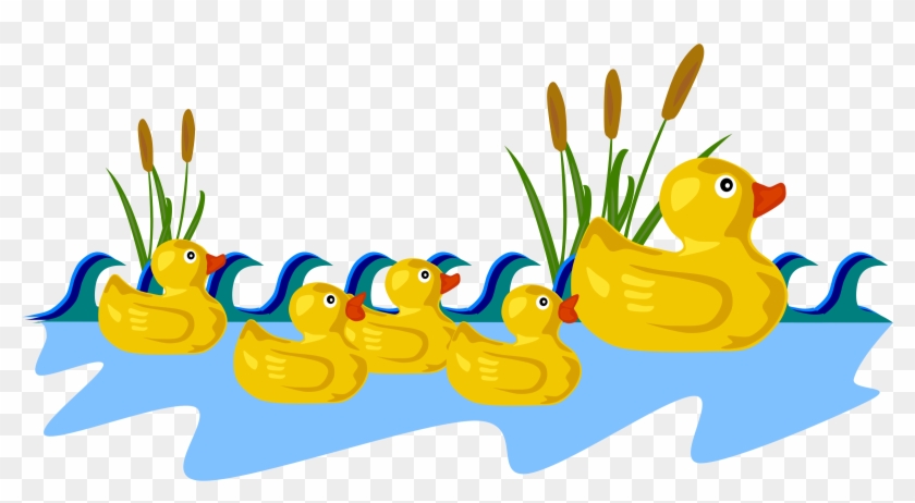 Big Image - 5 Little Ducks Clipart #15609