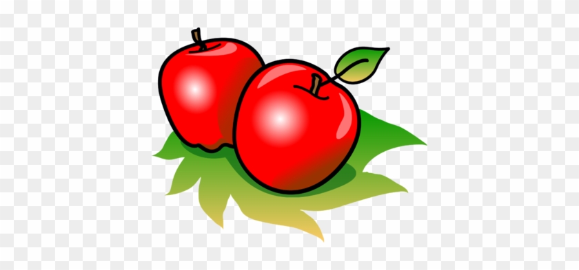 Nice Food Images Clip Art Junk Food Clipart Black And - Apples Clipart #16056
