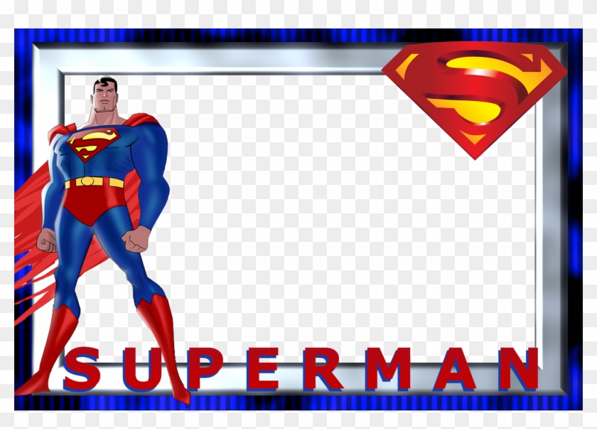 Clark Kent Batman Superman Logo Party Clip Art - Superman Background For Invitation #16195