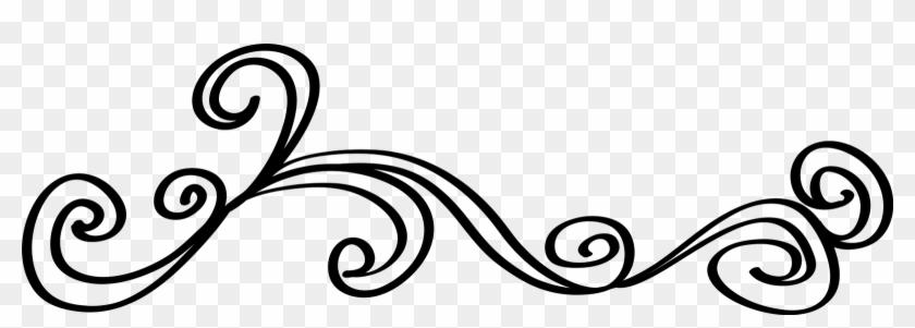 Lines Clipart Swirl - Doodle Line Clipart Png #16479