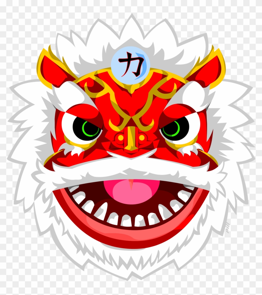 Thought Bubbles &amp - Chinese Lion Mask #16499