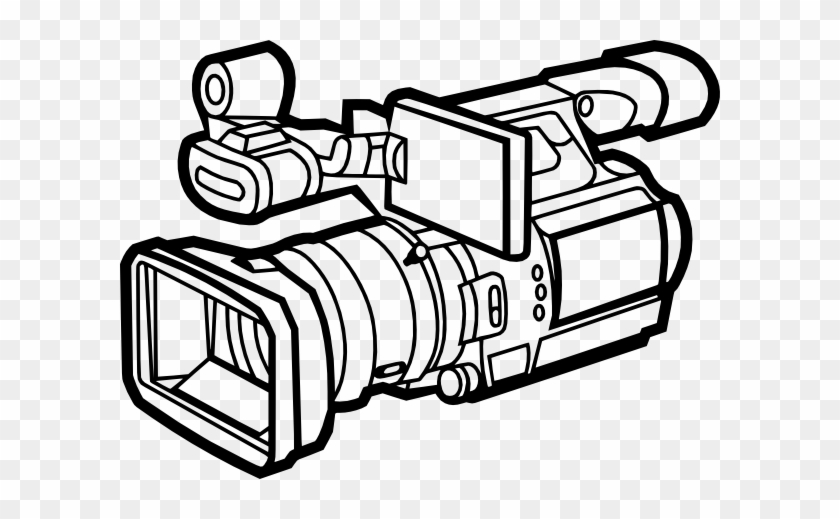 Video Camera Clip Art - Video Camera Vector Png #16980
