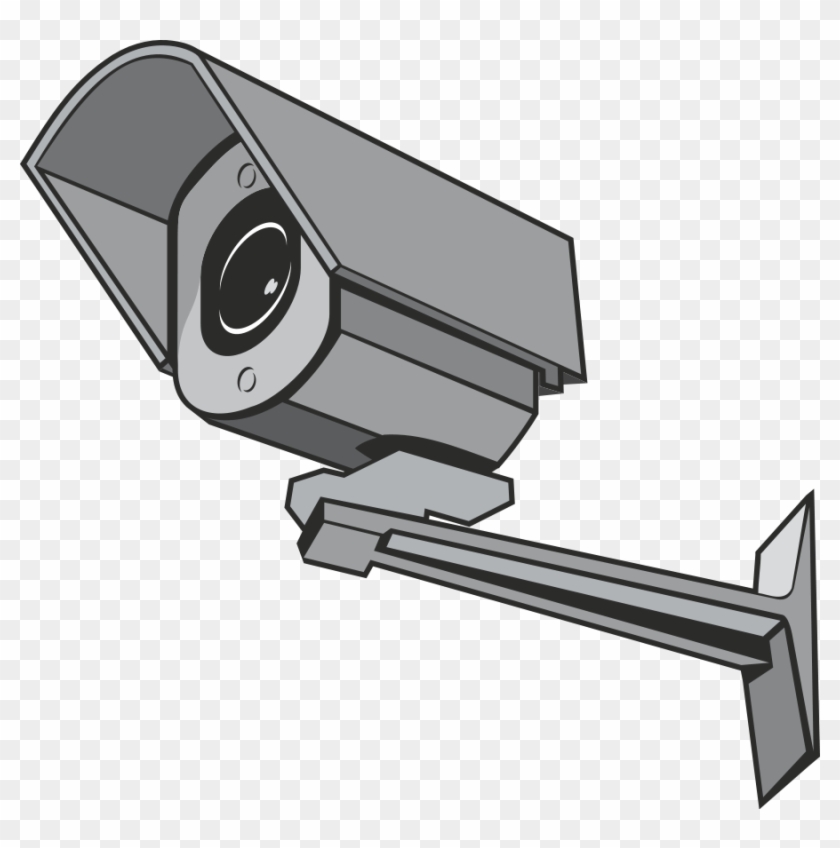 Dslr Camera Clipart, Vector Clip Art Online, Royalty - Surveillance Camera Clipart #17091