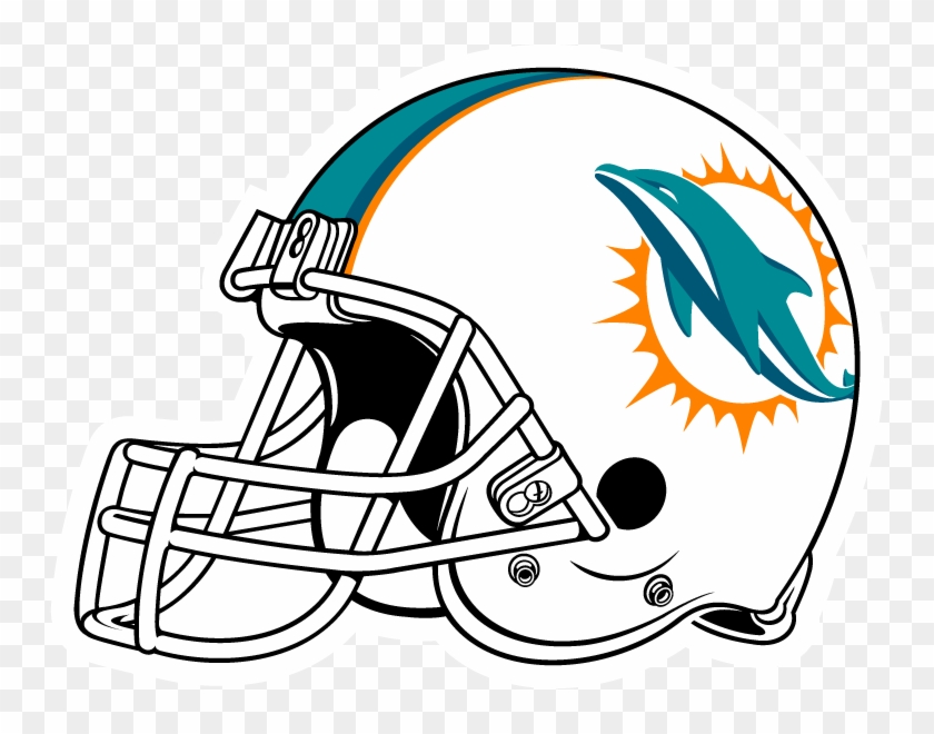 Miami Dolphin Clipart - Miami Dolphins Helmet Logo #17465