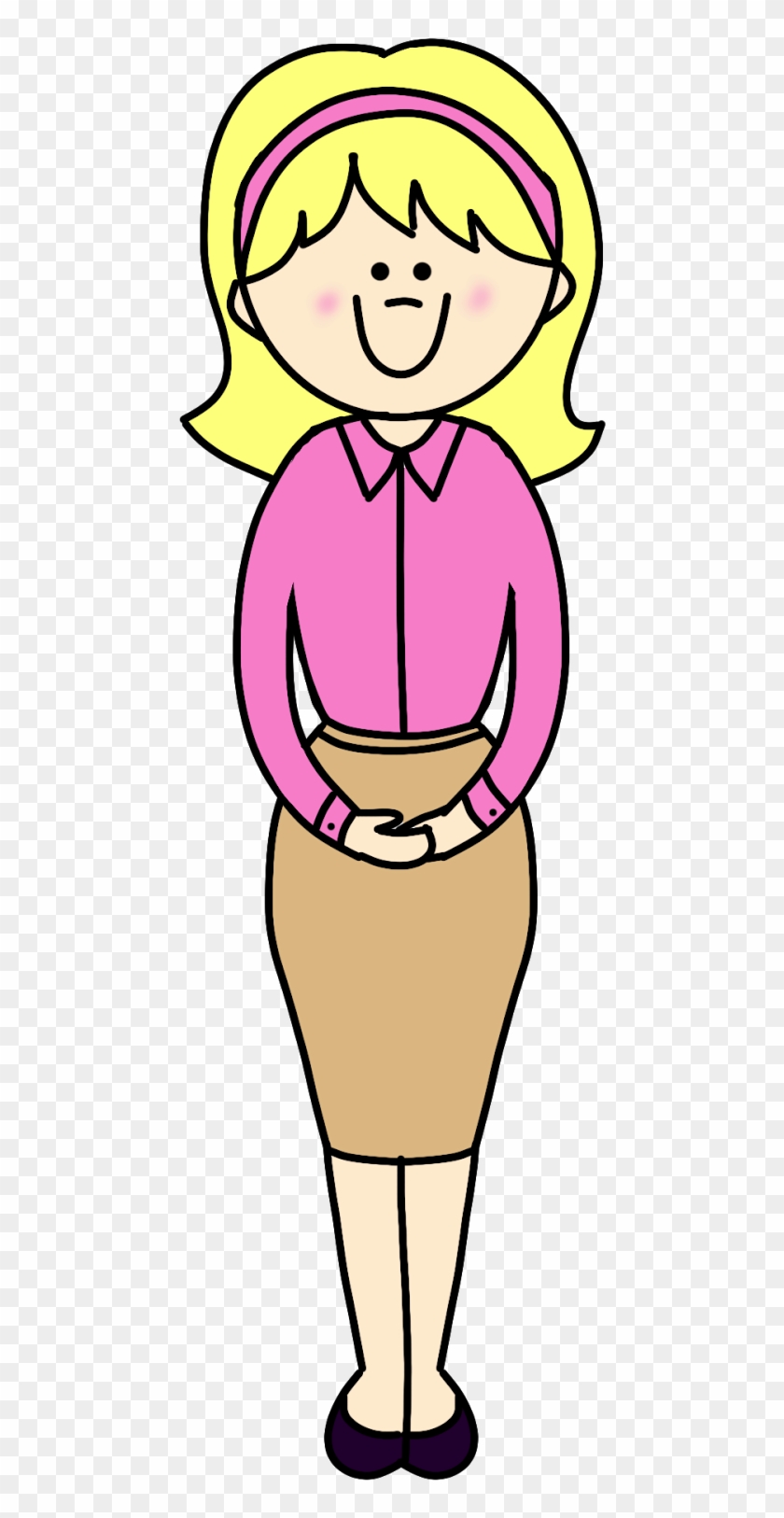Teacher Cliparts Transparent Free Download Clip Art - Happy Teacher Clipart #17722