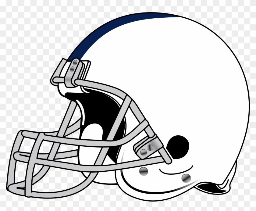Pin Football Clipart - Football Helmet Clip Art #77138