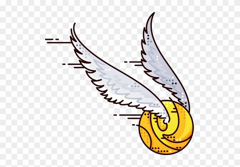 Cartoon Snitch Harry Potter #77264