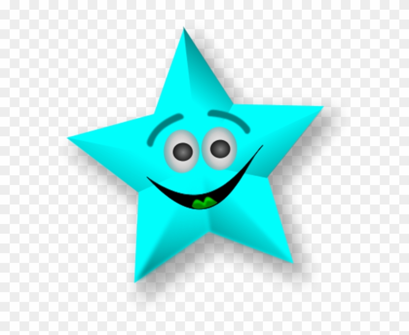 Smile - Green Smiling Star #77285