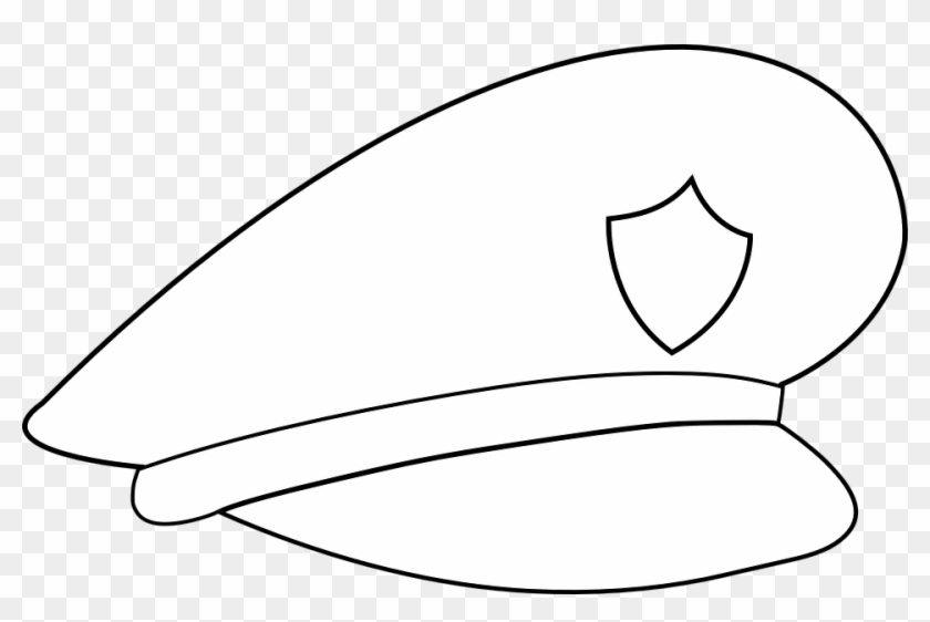 Cop Cap Clip Art - Draw A Police Hat #78054