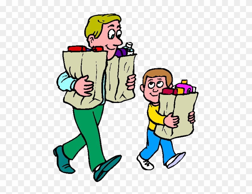 Ola The Obedient Boy Story - Helping Father Clipart #79355