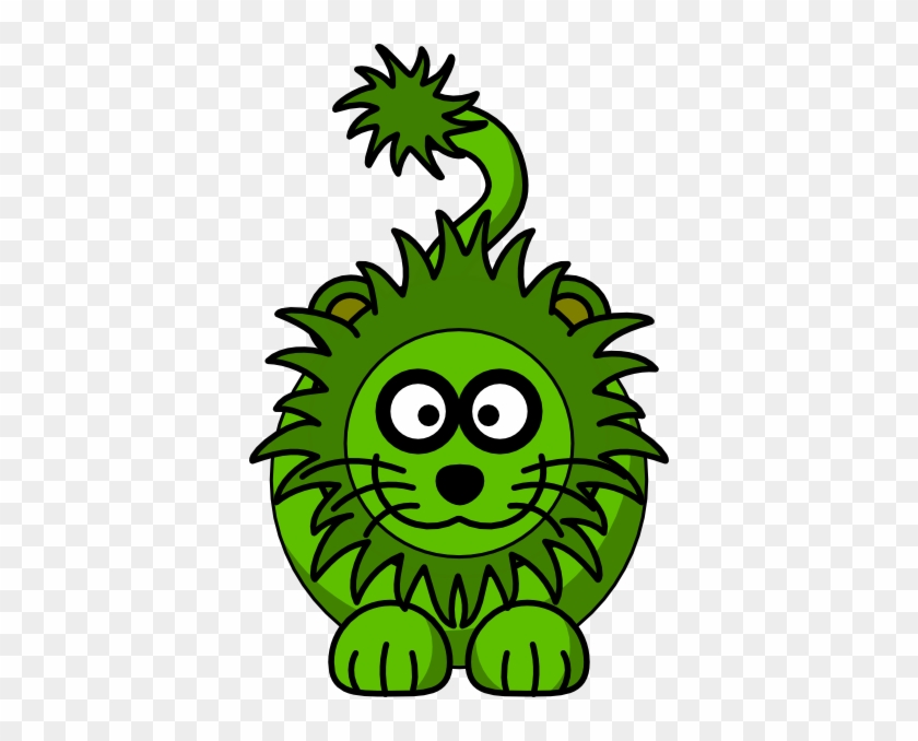 Green Lion Cliparts - Animal Coloring Book: An Amazing Animal Coloring Adventure #80899
