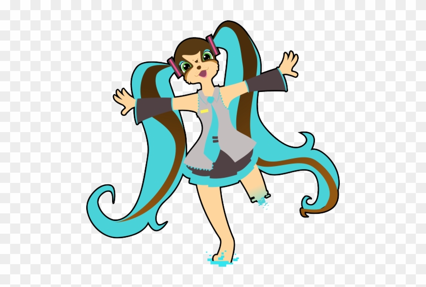 Hatsune Pepper By Cat Mod - Cartoon #81587
