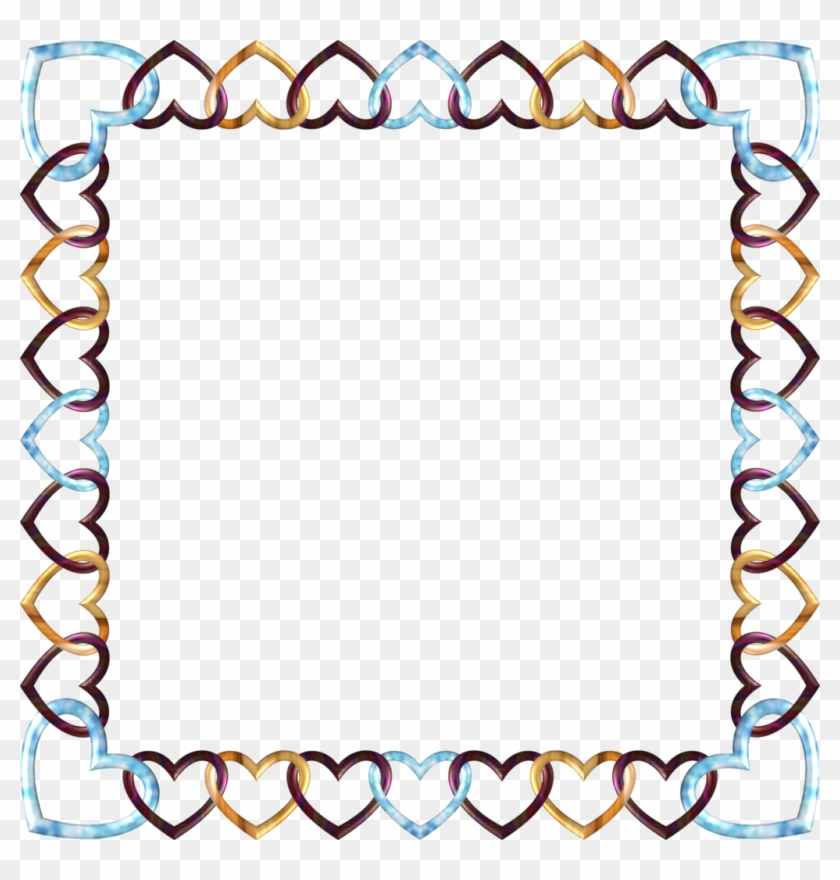Square Frame Frozen By Happyare Square Frame Frozen - Square Heart Frame Png #81680